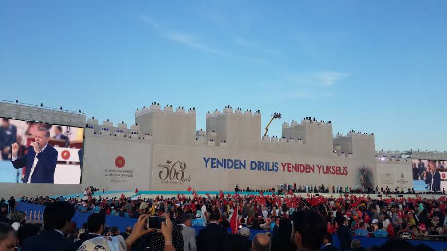 İstanbulun Fethinin 563. yıl dönümü töreni