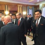 Arif Kerem Göğüş Kazakistan Cumhurbanlığı Resepsiyonu Katılımı