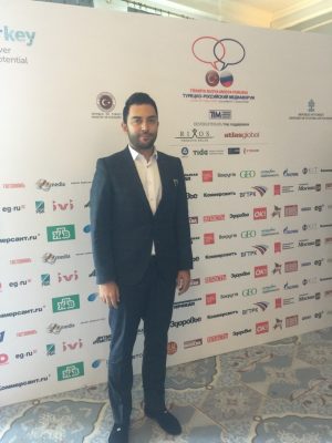 Arif Kerem Göğüş Türkiye Rusya Medya Forumu Katılımı
